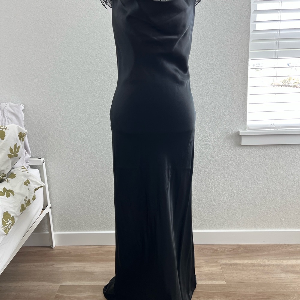 Elegant Black Evening Gown